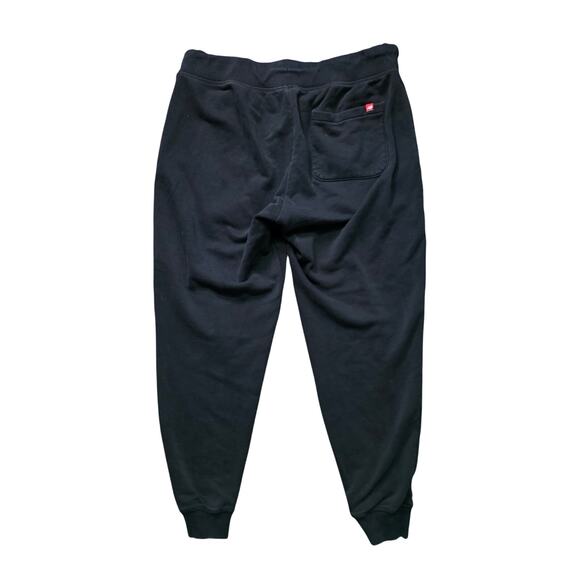 New Balance Essentials Stacked Logo Sweatpant Men’s Large Black French Terry - Picture 4 of 6